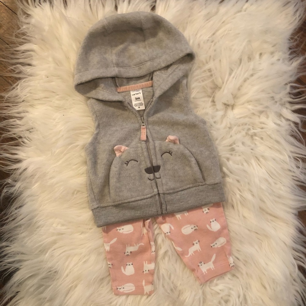 Carter’s “Meow-gical” 3 month Kitten Outfit